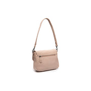 Beige Leather Shoulder Bag Miloa, detail view 6