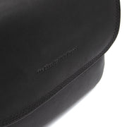 Black Leather Shoulder Bag Miloa, detail view 1