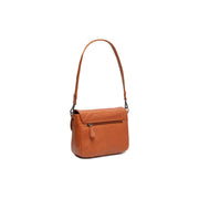 Cognac Leather Shoulder Bag Miloa, detail view 6