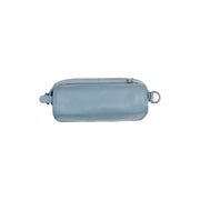 Sky Blue Leather Shoulder Bag Miloa, detail view 4