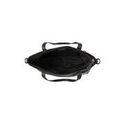 Black Leather Shoulder Bag Mosel, detail view 3