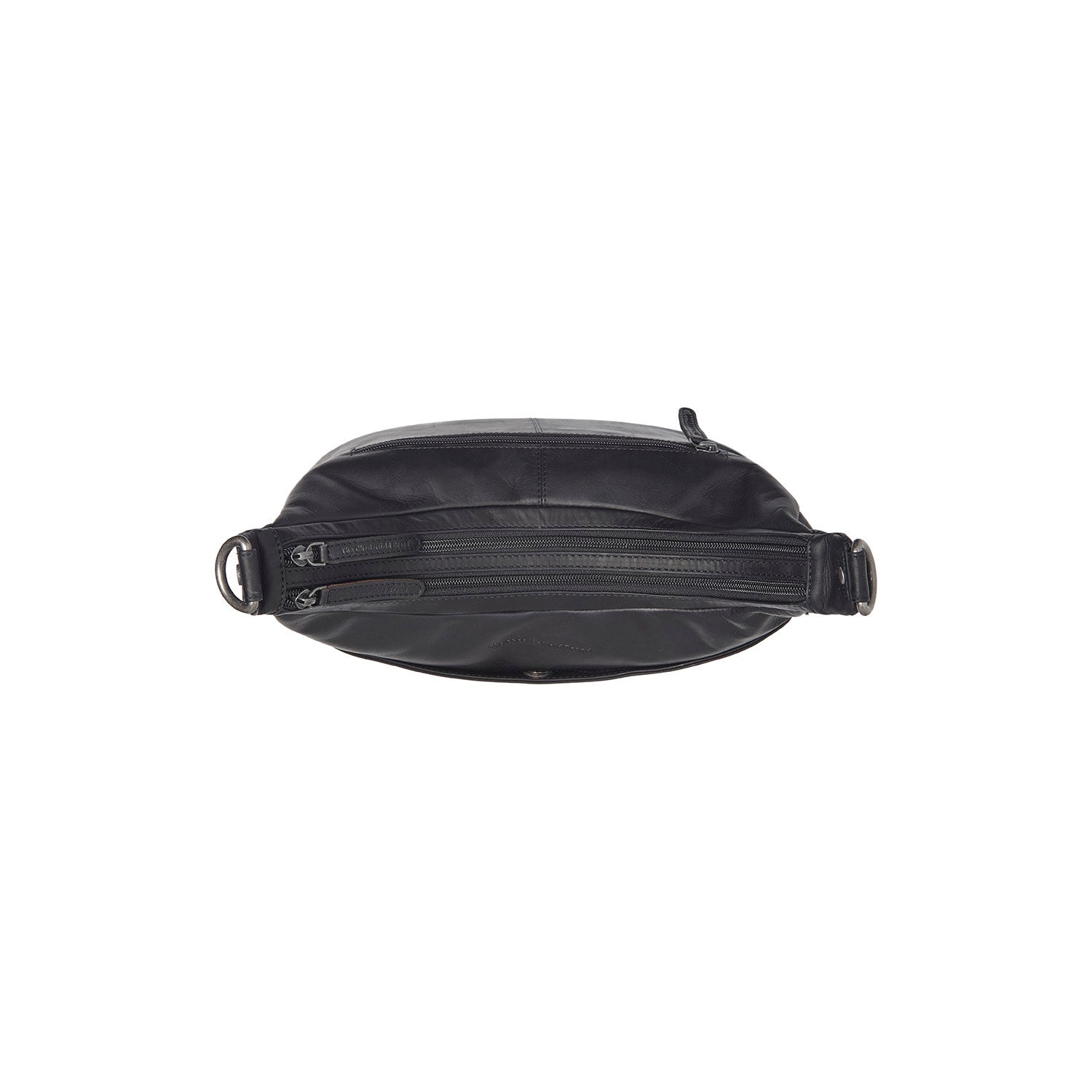 Black Leather Shoulder Bag Olvia, detail view 1
