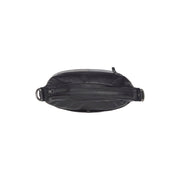 Black Leather Shoulder Bag Olvia, detail view 1