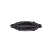 Black Leather Shoulder Bag Olvia, detail view 3