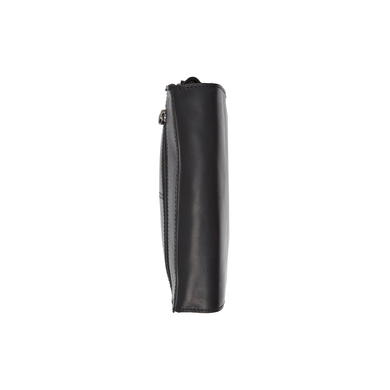 Black Leather Shoulder Bag Osuna, detail view 1