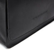 Black Leather Shoulder Bag Osuna, product view 2
