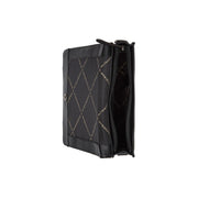 Black Leather Shoulder Bag Osuna, product view 3