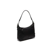 Black Leather Shoulder Bag Skara, detail view 5