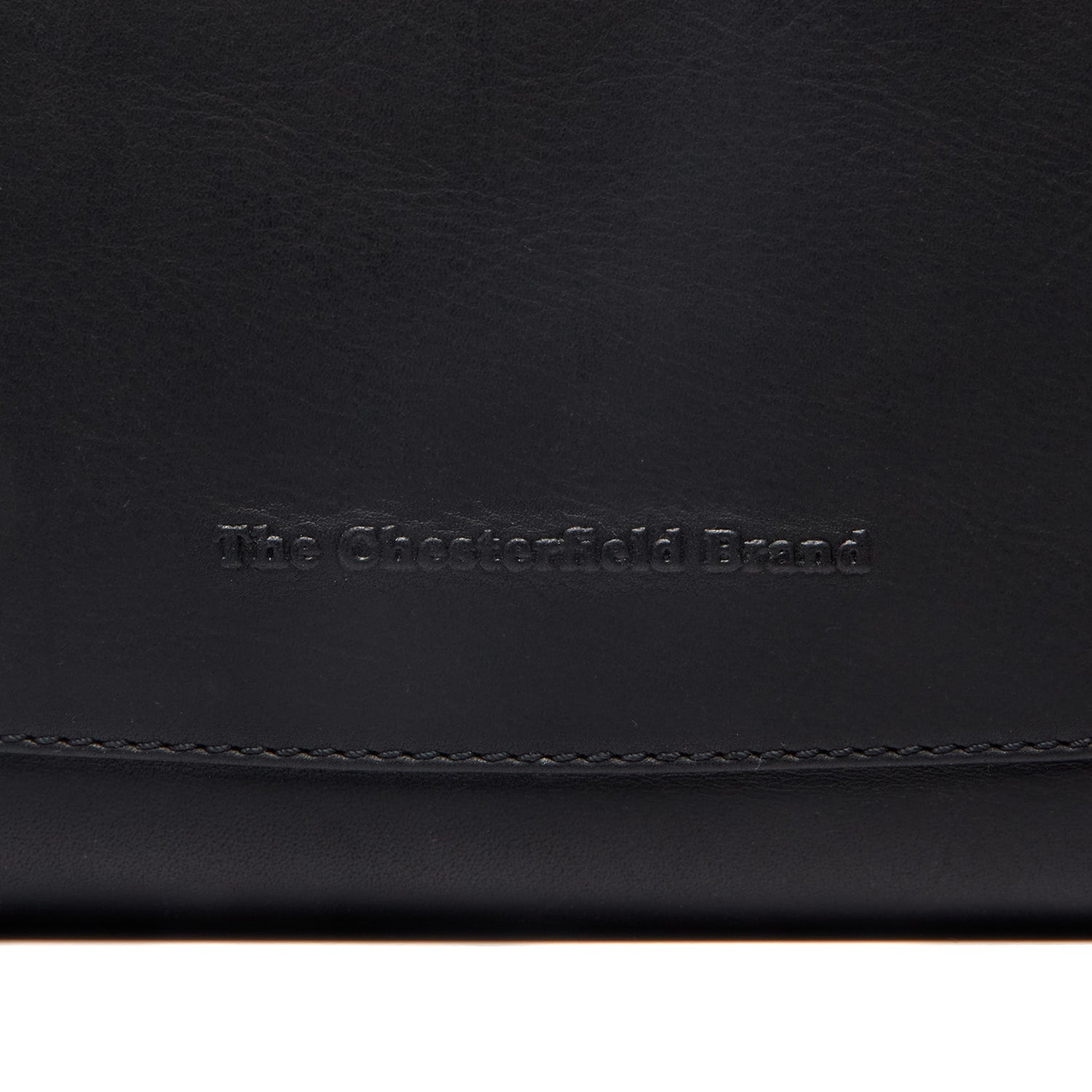 Black Leather Shoulder Bag Tofino, product view 2