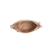 Beige Leather Shoulder Bag Zarita, detail view 5