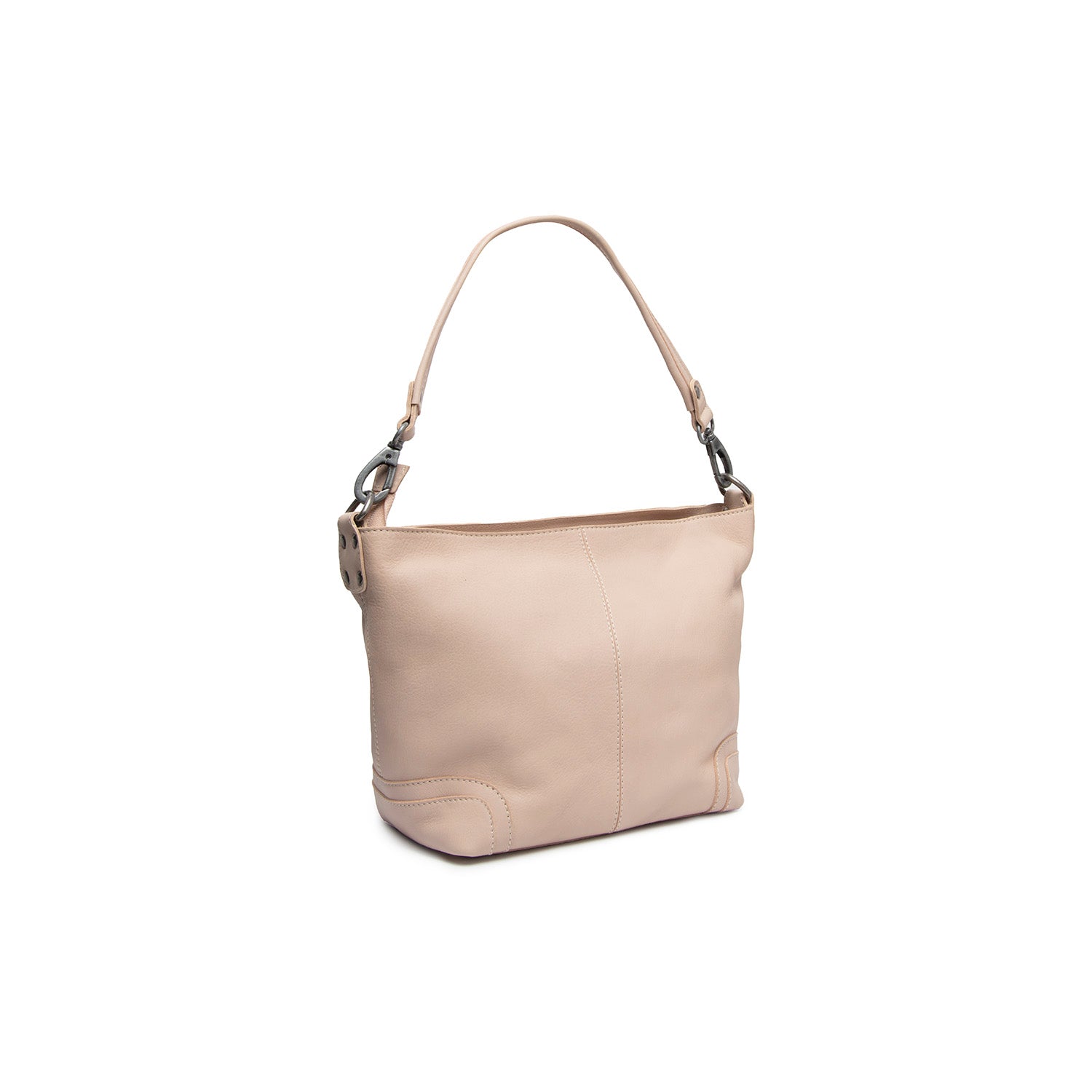 Beige Leather Shoulder Bag Zarita, detail view 6