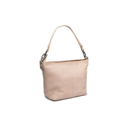 Beige Leather Shoulder Bag Zarita, detail view 6