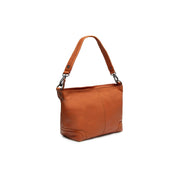 Cognac Leather Shoulder Bag Zarita, detail view 6