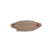 Taupe Leather Shoulder Bag Zarita, detail view 4