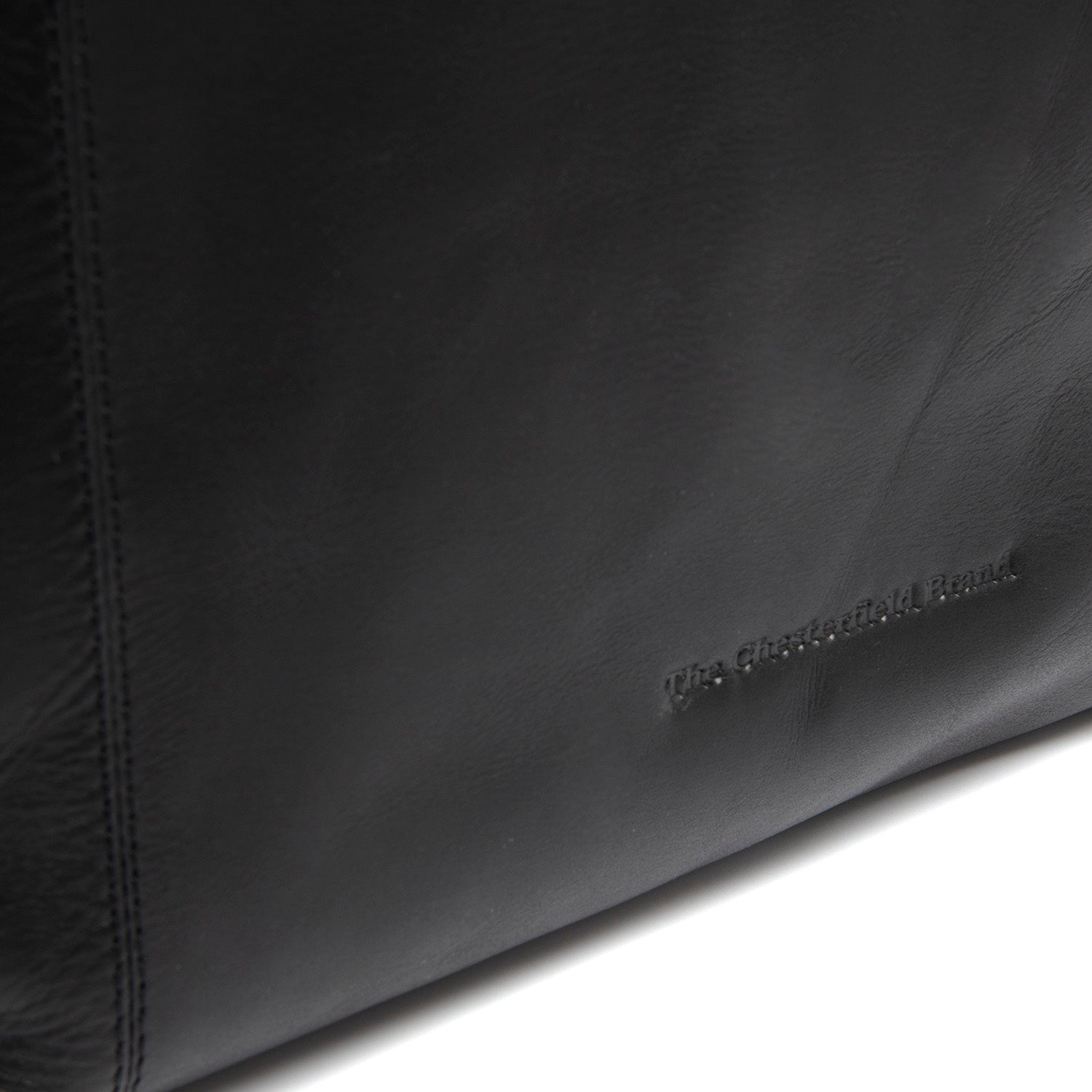 Black Leather Shoulder Bag Zira, product view 2