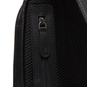 Black Leather Sling Bag Bowey, detail view 5