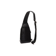Black Leather Sling Bag Bowey, detail view 6