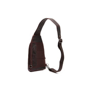 Brown Leather Sling Bag Bowey, detail view 5