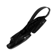 Black Leather Sling Bag Logan, detail view 4