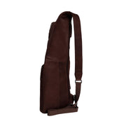 Brown Leather Sling Bag Logan, product view 2