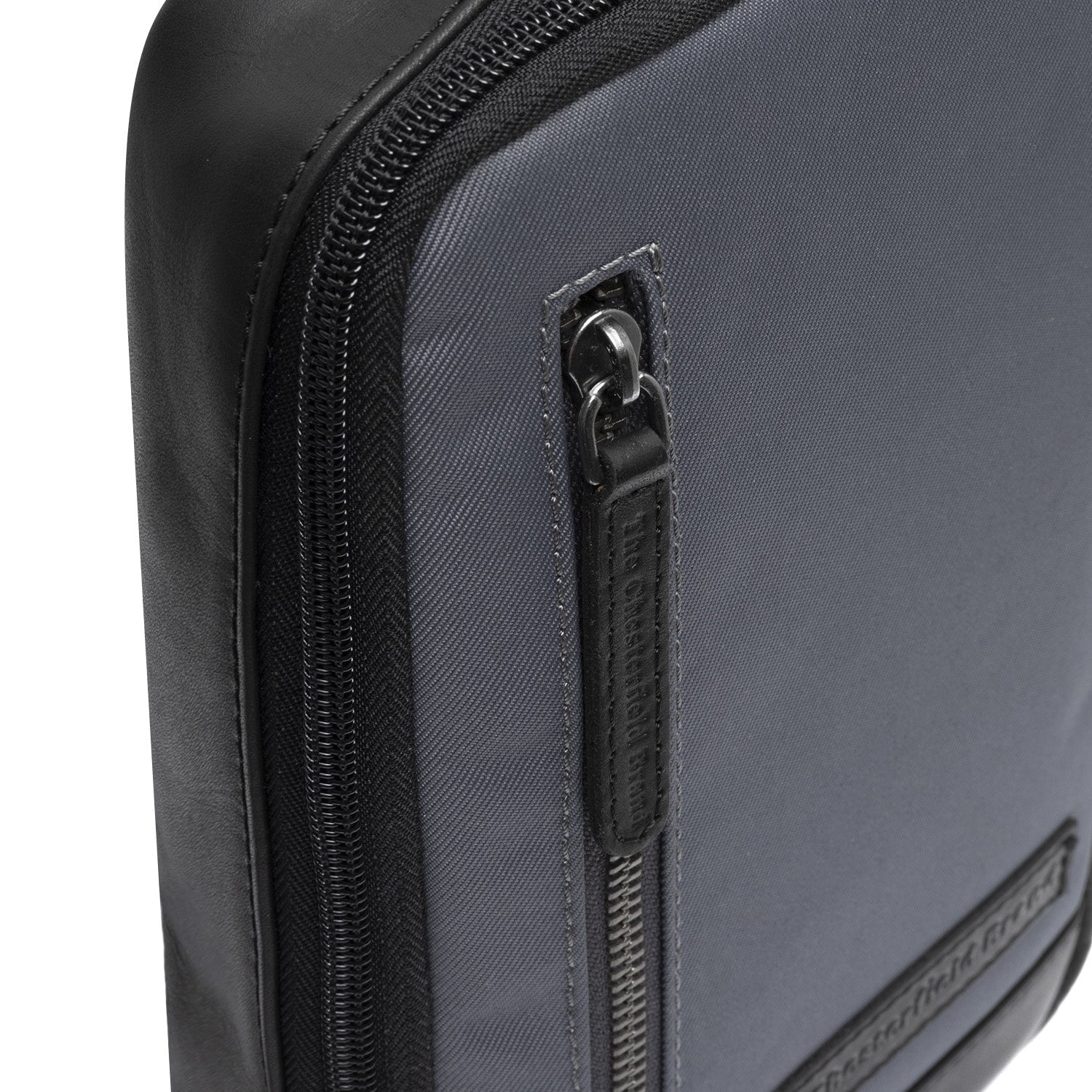Light Grey Leather Sling Bag Salla, detail view 3