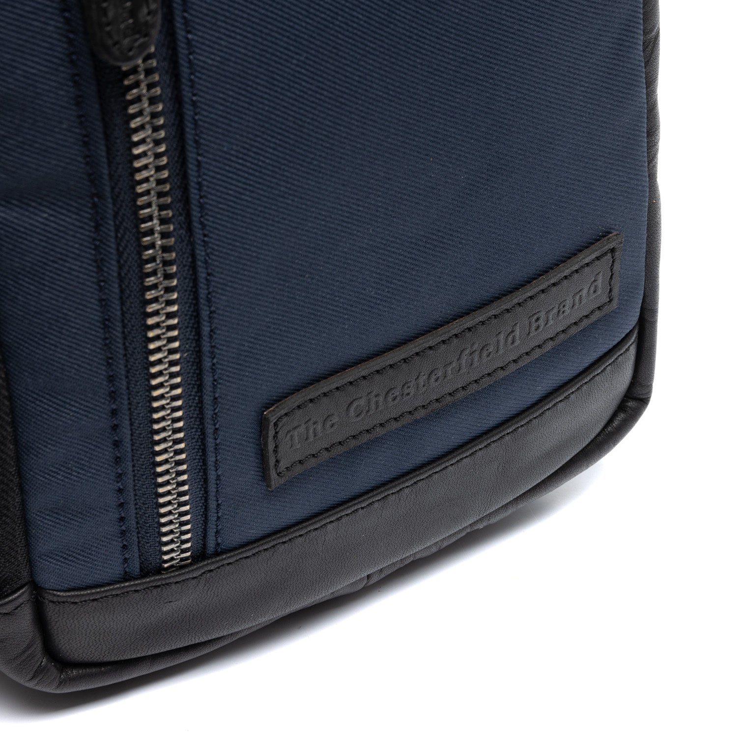 Navy Leather Sling Bag Salla, detail view 4