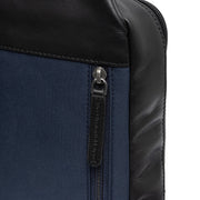 Navy Leather Sling Bag Salla, product view 3