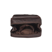 Brown Leather Sling Bag Turelle, detail view 5