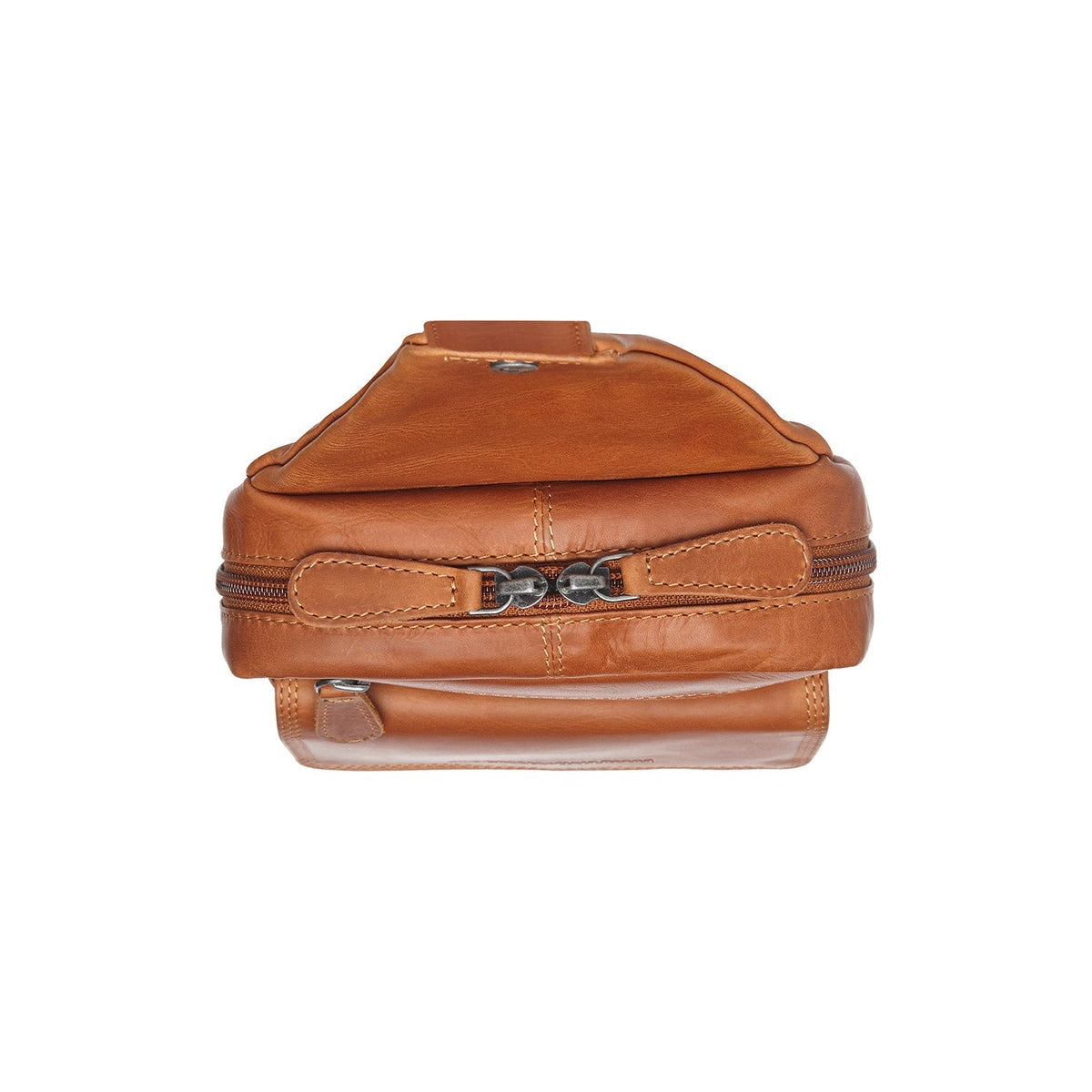Cognac Leather Sling Bag Turelle, detail view 3
