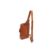 Cognac Leather Sling Bag Turelle, detail view 5