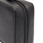 Black Leather Tech-Organizer Ardan, detail view 1
