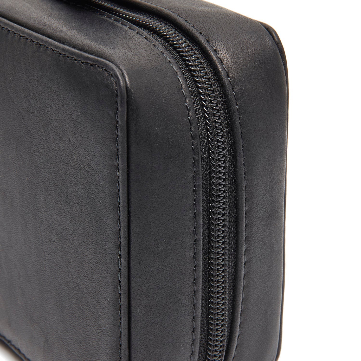 Black Leather Tech-Organizer Ardan, detail view 1