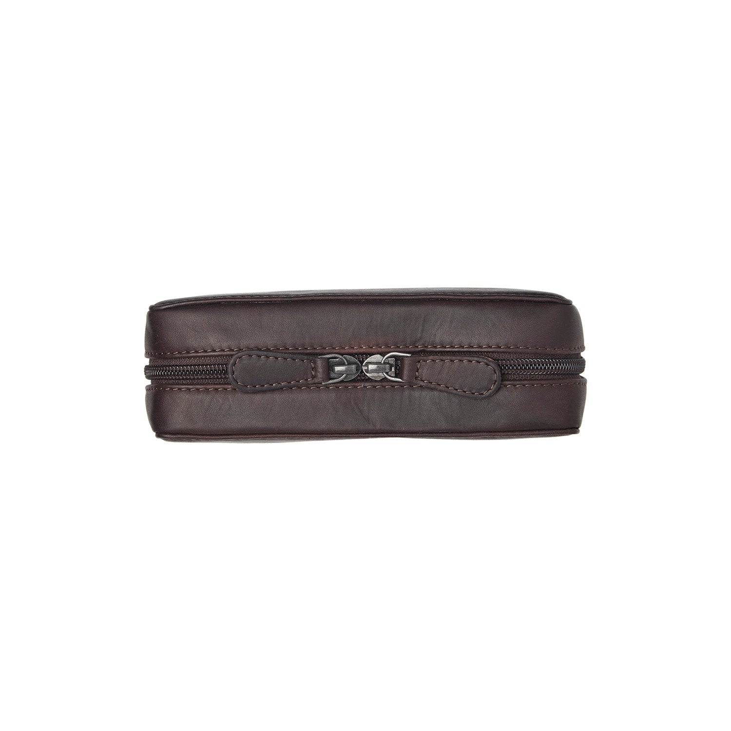 Brown Leather Tech-Organizer Ardan, detail view 3