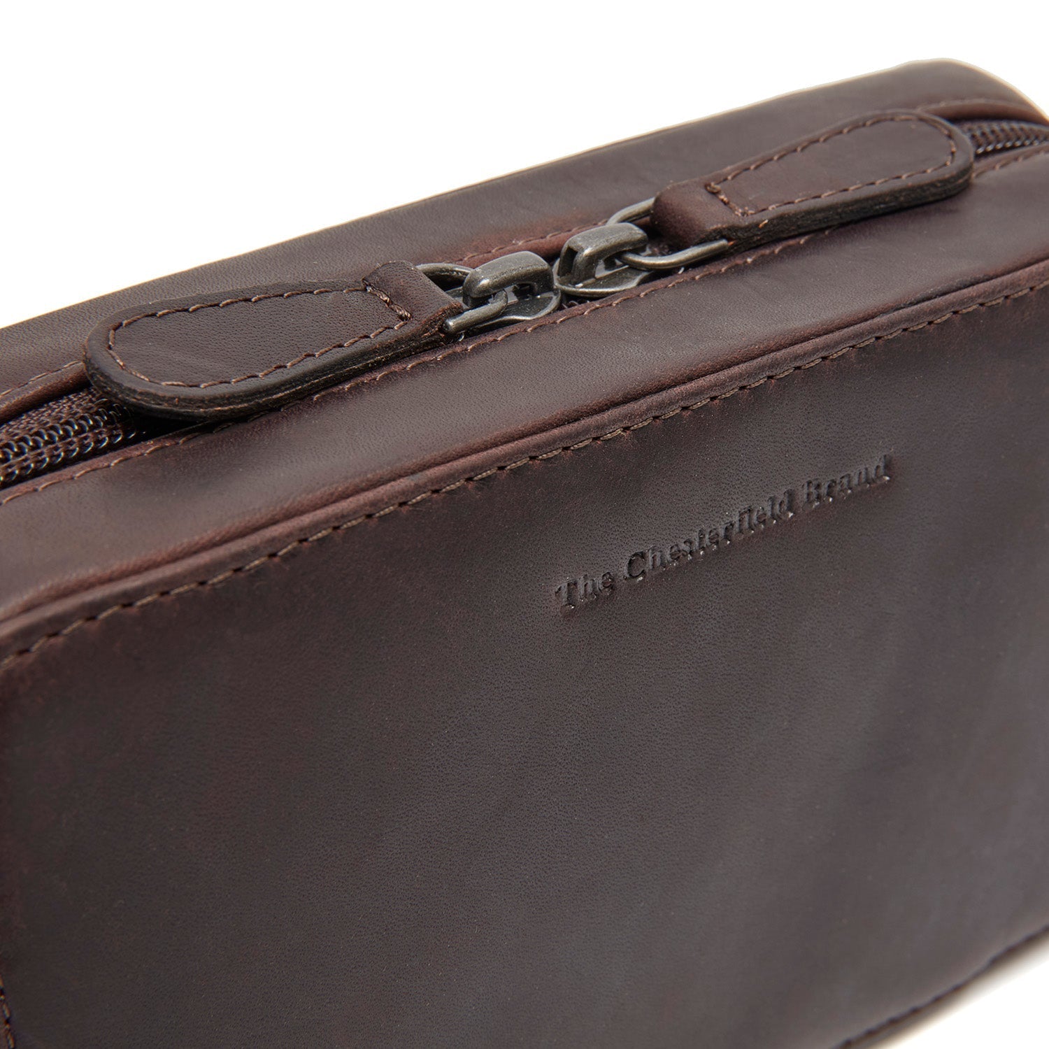 Brown Leather Tech-Organizer Ardan, product view 3