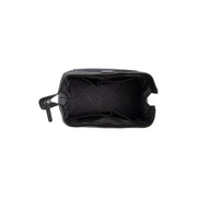 Black Leather Toiletry Bag Biassa, detail view 1