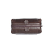 Brown Leather Toiletry Bag Biassa, product view 3