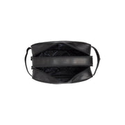 Black Leather Toiletry Bag Stacey, detail view 3