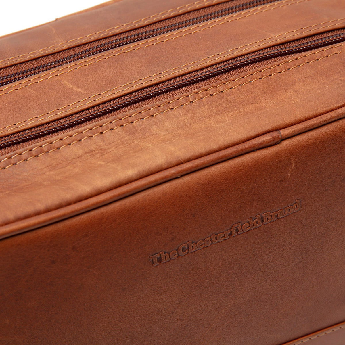 Stacey Full-Grain Leather Toiletry Bag – alternate product view 3