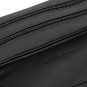 Black Leather Toiletry Bag Stefan, detail view 1