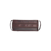 Brown Leather Toiletry Bag Stefan, detail view 3
