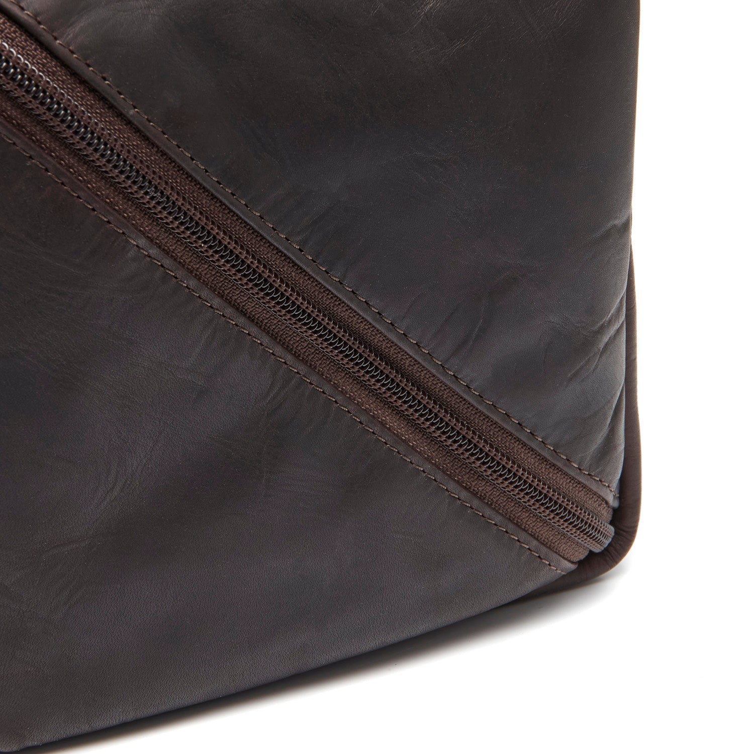 Brown Leather Toiletry Bag Trevia, product view 3