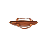 Cognac Leather Tote Bag Alveron, detail view 1