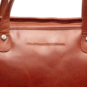 Cognac Leather Tote Bag Astano, product view 3