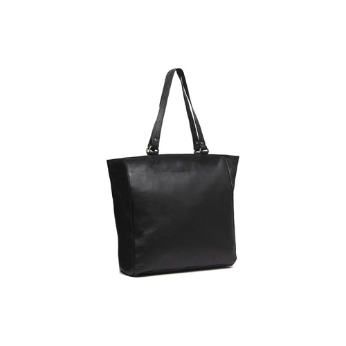 Berlin Full-Grain Leather Tote Bag in Classic 100% Full-Grain Leather - Full Exterior Front Profile View | Buy Online