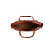 Cognac Leather Tote Bag Ferrera, detail view 4