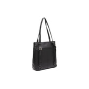 Black Leather Tote Bag Raynor, detail view 4