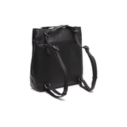 Black Leather Tote Bag Raynor, detail view 5