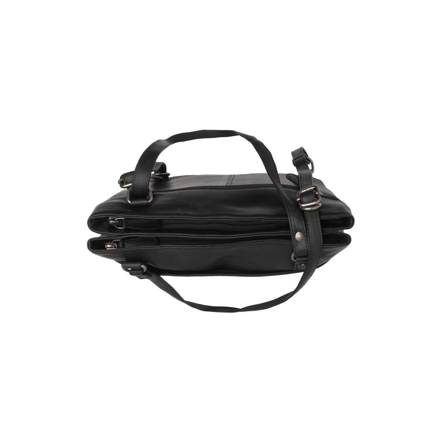 Black Leather Tote Bag Raynor, product view 2