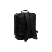 Black Leather Travel Backpack Jamaica, detail view 7
