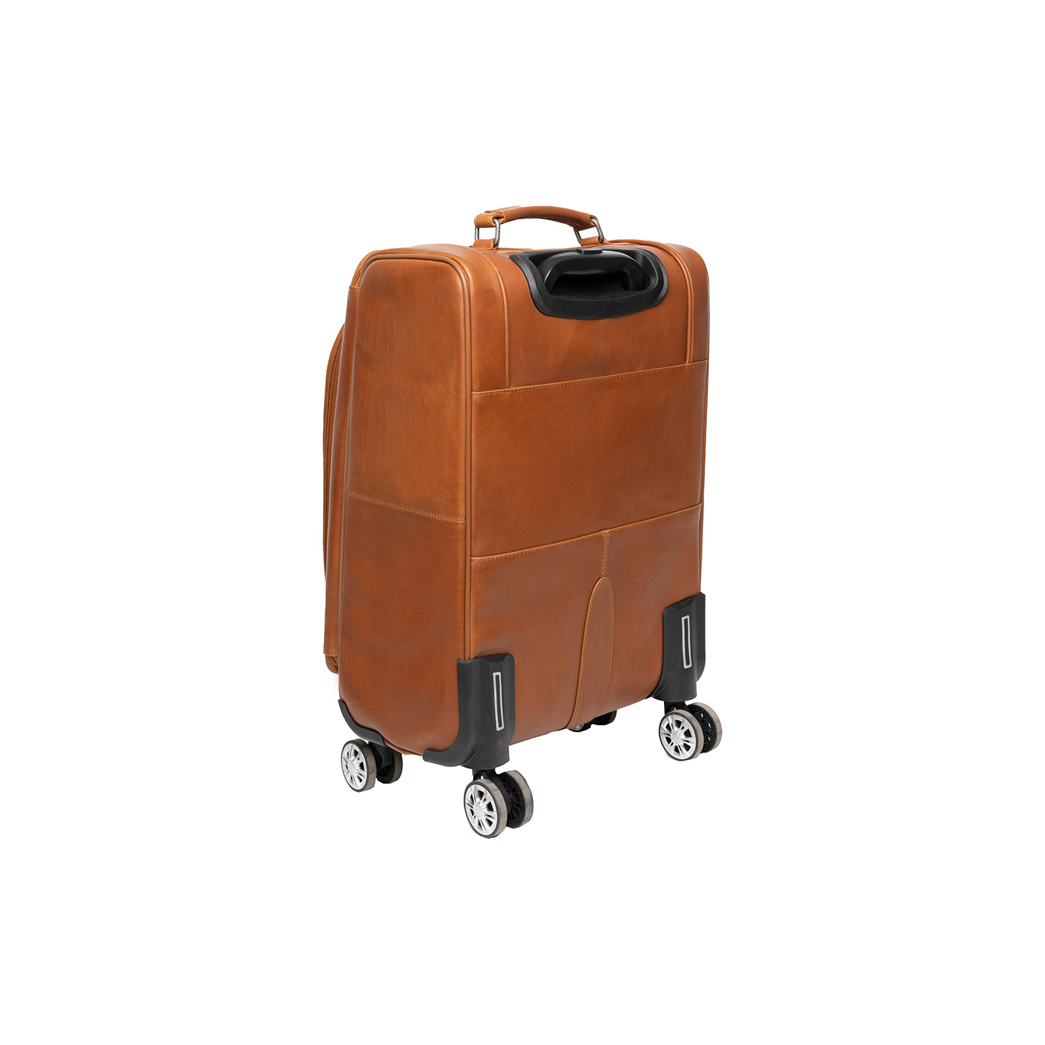 Cognac Leather Trolley Key Largo, detail view 4